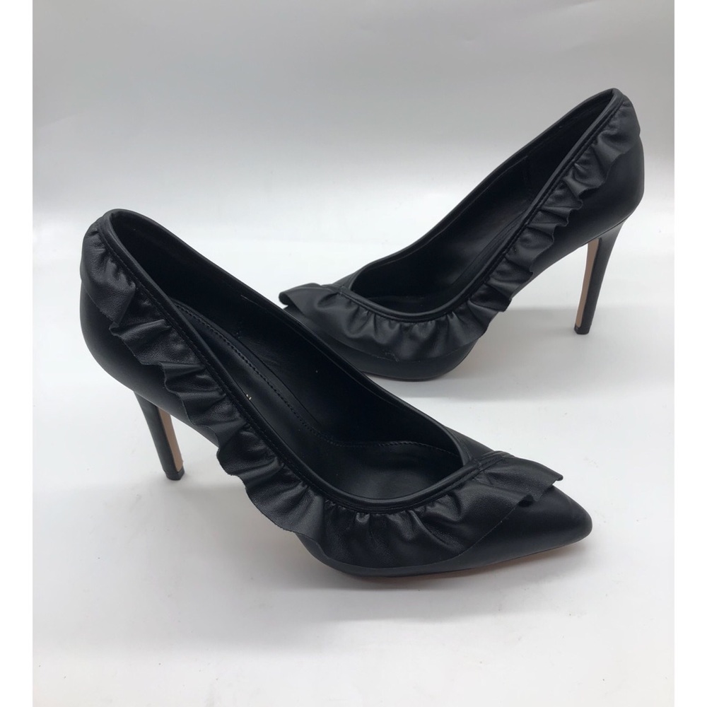 BCBGeneration Hana Ruffle Pointed Toe Pump - Picture 2 of 6